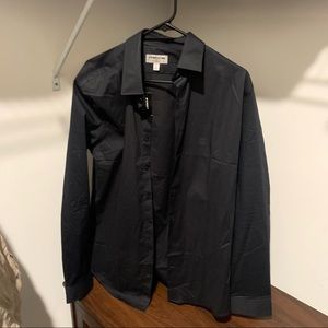 Express black dress shirt